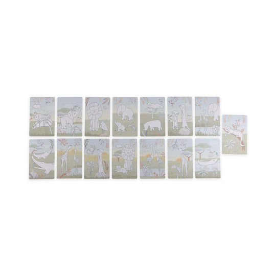 Little Dutch Writing Tablet Safari Friends Green