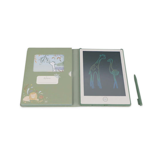 Little Dutch Writing Tablet Safari Friends Green