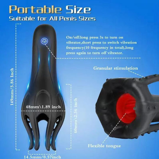 APH Masturbator Mit Vibration APH-585-VGGF