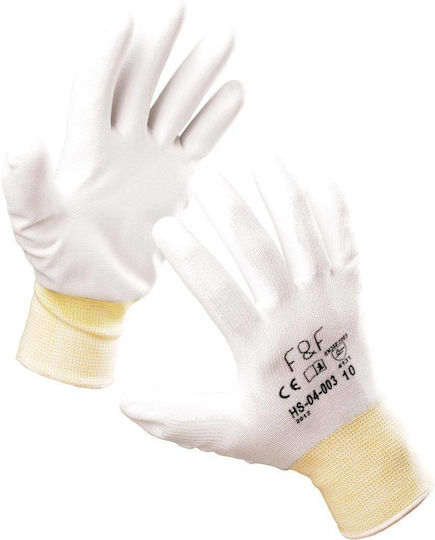 Cerva Cerva Sicherheitshandschuhe Schwarz Polyester/Polyurethan