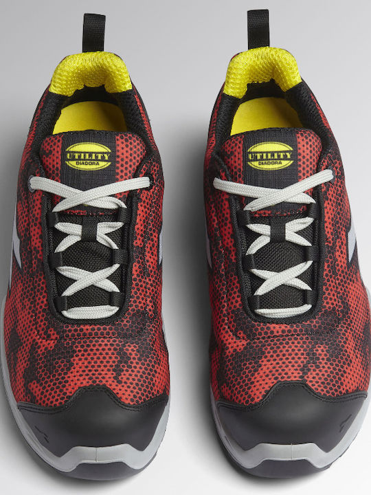 Utility Diadora Stable Impact Pantofi de Siguranță Negri S1P cu Certificare ESD,SRC