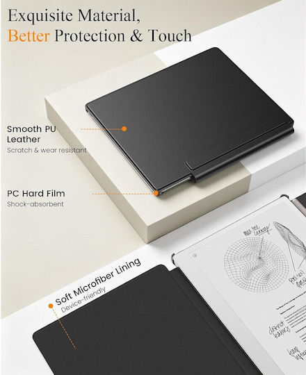 reMarkable Flip Cover Neagră (reMarkable Paper Pure 10.3)