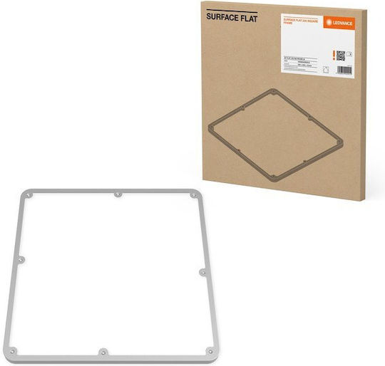 Залив За Задвижване Фенер Surface Flat 500 Квадратно Метално Сребристо 4099854292958 Ledvance 4099854292958
