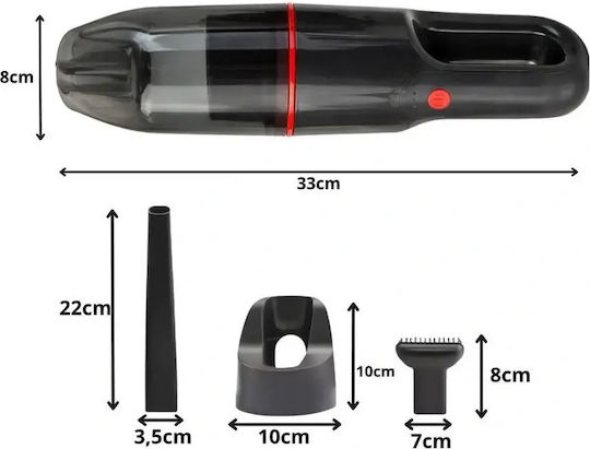 Verk Group Rechargeable Car Handheld Vacuum 12V 27711V