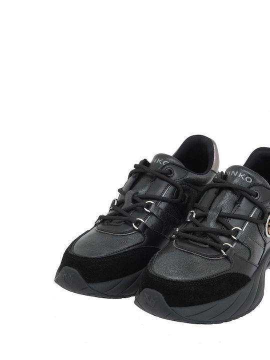 Ariel Damen Sneakers Schwarze
