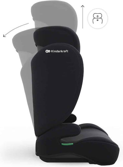 Kinderkraft I-Spark 2-in-1 Столче за кола i-Size Черно