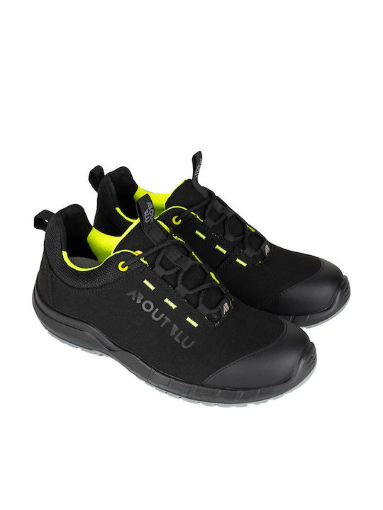 Aboutblu Safety Low Black S3S with ESD Certification