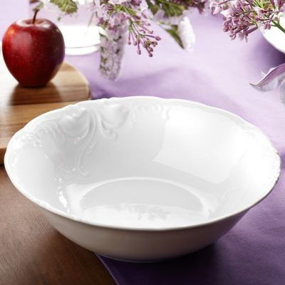 Emfasi White Porcelain Dinnerware Set 27pcs