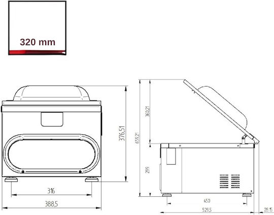 e-exoplismos Vacuum Sealer Internal