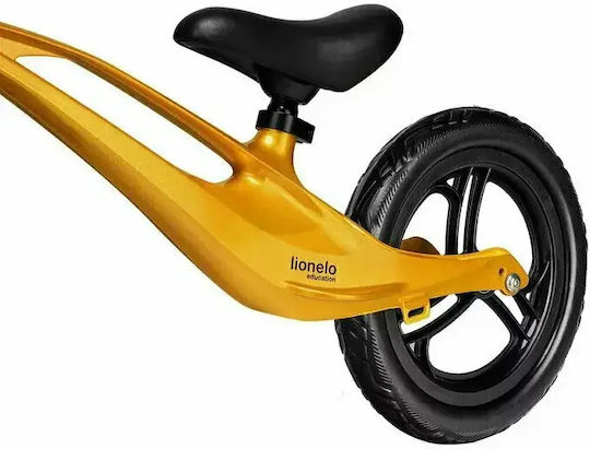 Lionelo Bicicletă fără pedale pentru copii Auriu