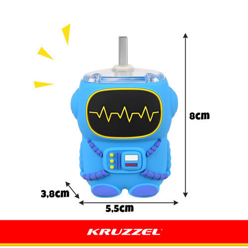 Kruzzel Periuță de Dinți Electrică pentru Copii cu Cronometru cu Rezerve