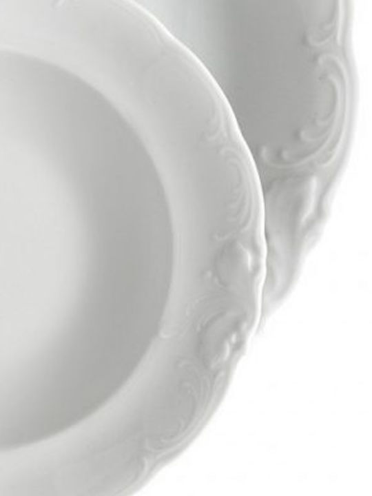 Set Porțelan "Fiorina Alb" 99 piese