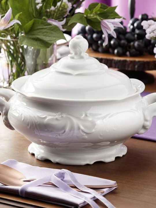 Set Porțelan "Fiorina Alb" 99 piese