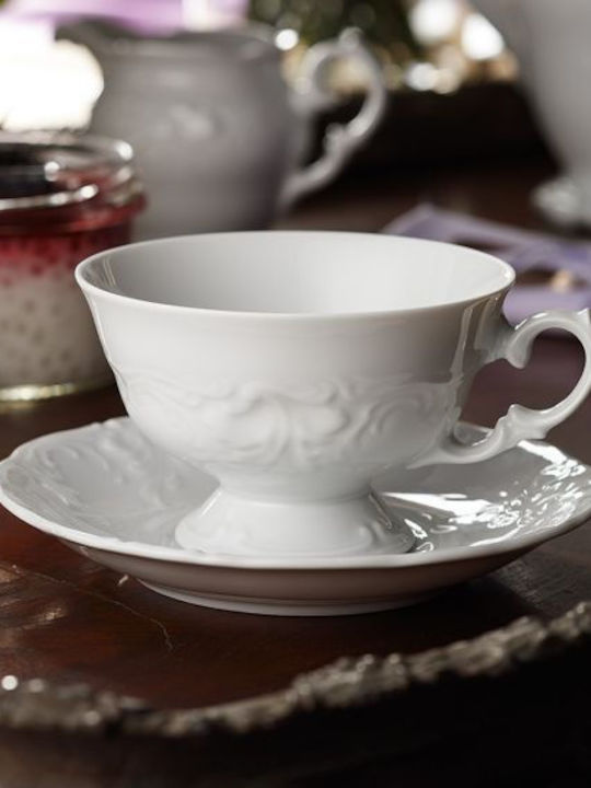 Set Porțelan "Fiorina Alb" 99 piese
