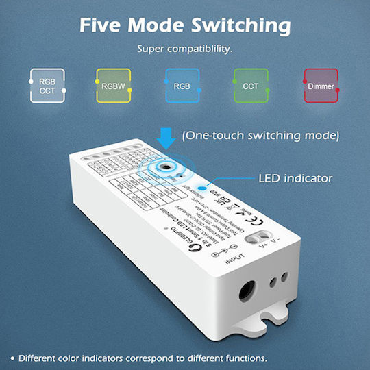 Gledopto Controller 5in1 Rgb+cct Zigbee Gl-c-001p