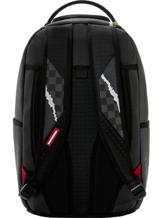 Sprayground Раница Center Rip Revealing Сив Кариран Sprayground Раница Center Rip Revealing Сив Кариран
