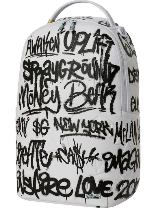Sprayground Shark Graffiti Ученическа Раница Shark Graffiti 22 л 29 x 15 x 45.7 см