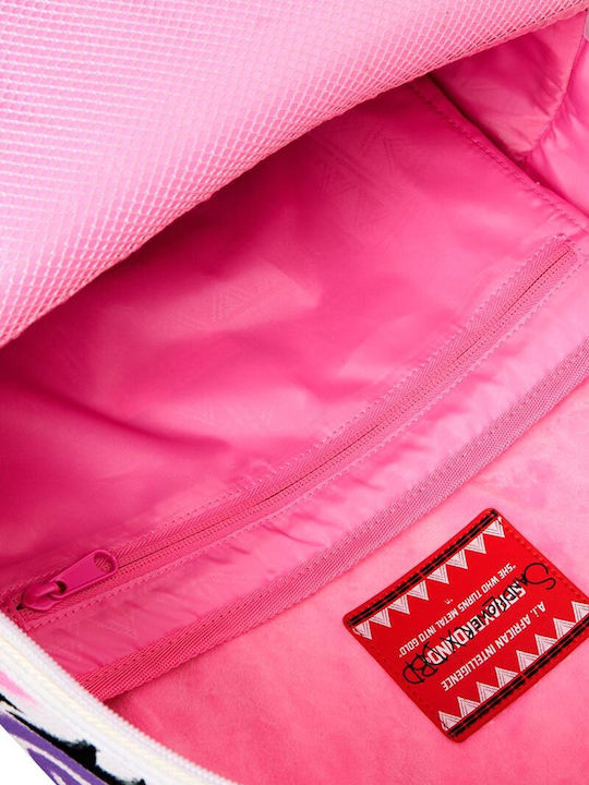 Sprayground Ai Fringe Schulranzen Rucksack für Junior High-High School mit Flaschenhalter African Intelligence Motivated Motion 29 x 15 x 45,7 cm