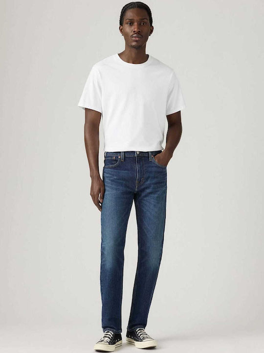 Levi's Pantaloni De Blugi Slim Tapered Fit Indigo Închis