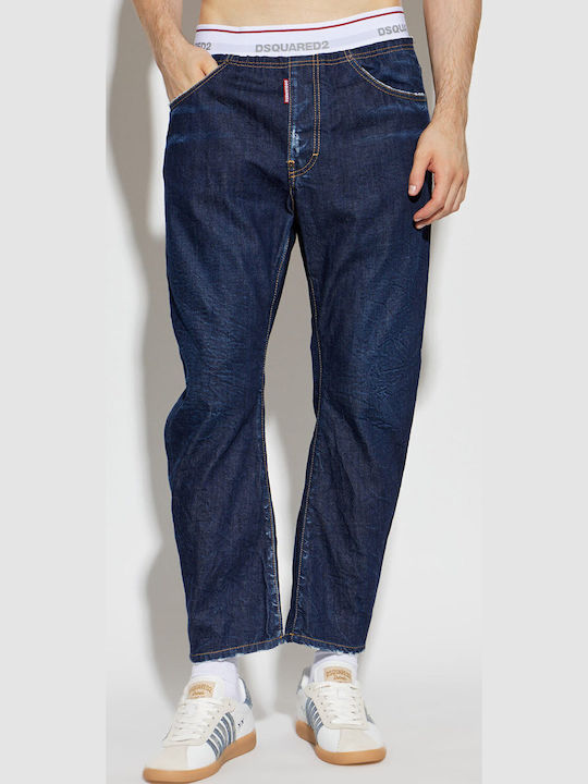 Dsquared2 Ανδρικό Παντελόνι Τζιν Navy Blue