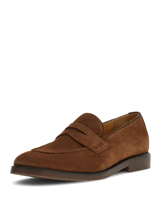 Guess Guess Herren Mokassins in Braune Farbe FMTDRISUE14