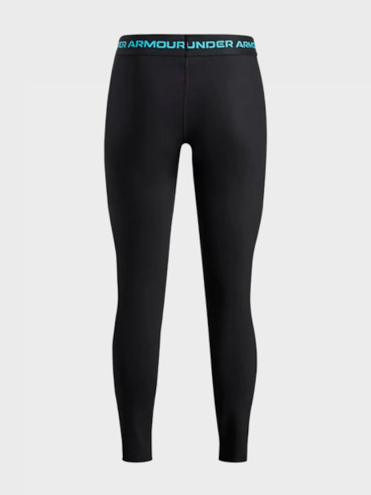 Kids Sports Long Black Leggings