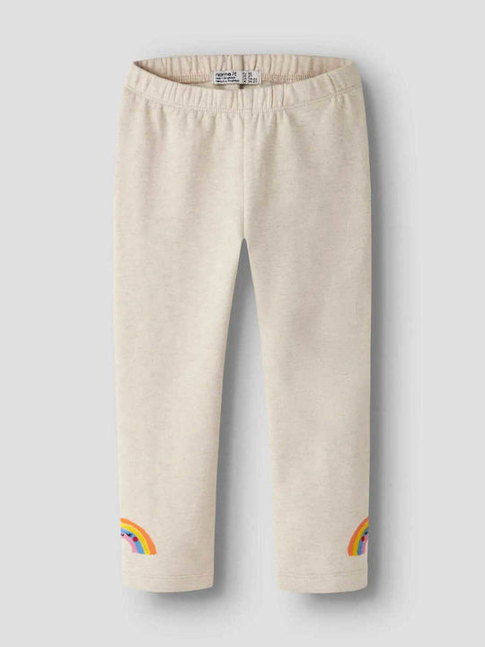Kids Long Leggings Peyote Melange