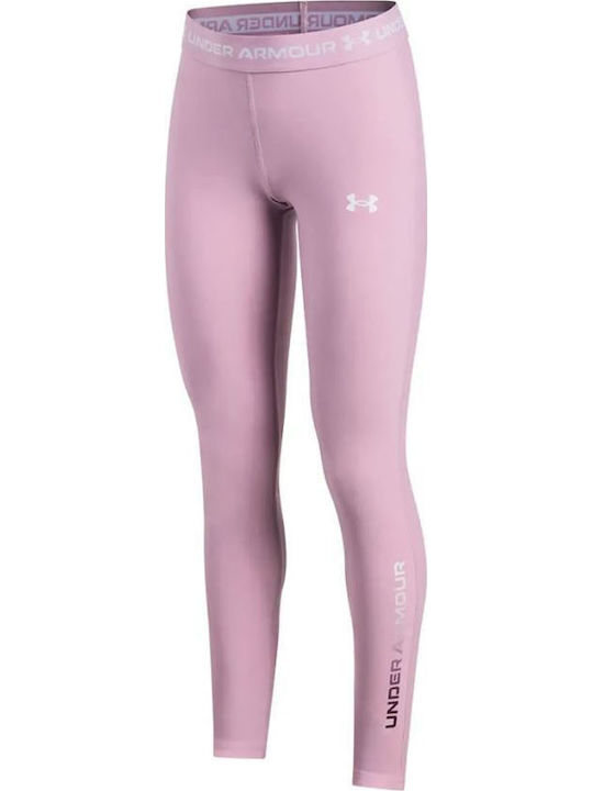 Under Armour Heatgear Jambiere termice pentru copii Roz