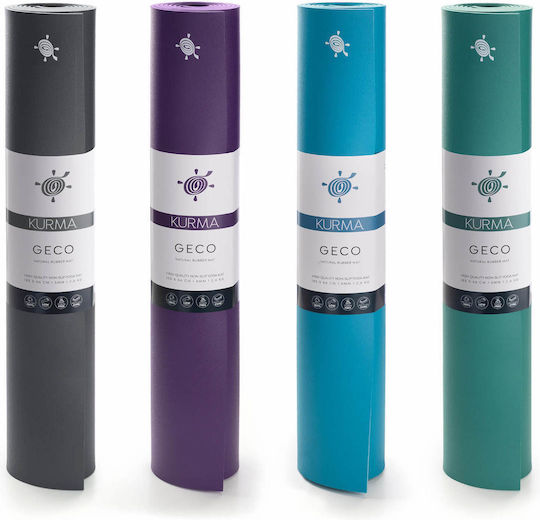 Kurma Geco66197-200 Trainingsmatte Yoga Graue (185x66cm)
