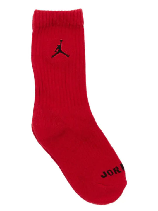 Nike Παιδικές Κάλτσες Αθλητικές Jordan Baseline Κόκκινο/μαύρο/λευκό 3 Ζευγάρια Nike Παιδικές Κάλτσες Αθλητικές Jordan Baseline Κόκκινο/μαύρο/λευκό 3 Ζευγάρια