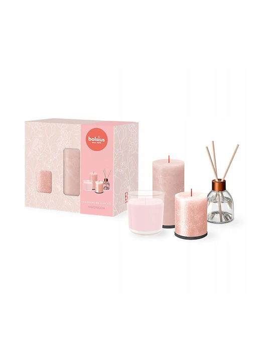 Aromatische Kerzen Set Home Sweet Home Magnolie