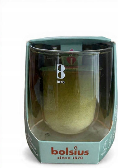 Aromatic Candle In Glass Jar Clean Light O95x85mm Gardenia & Fig Bolsius Getters