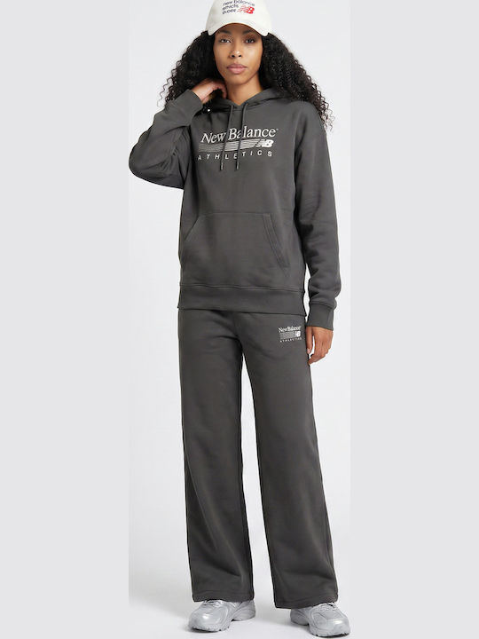 Παντελόνι Φόρμας Fleece Μαύρο