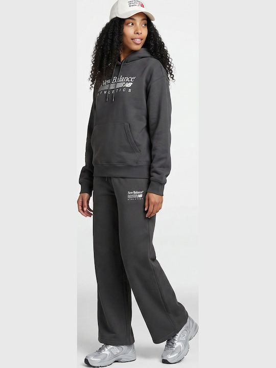Παντελόνι Φόρμας Fleece Μαύρο