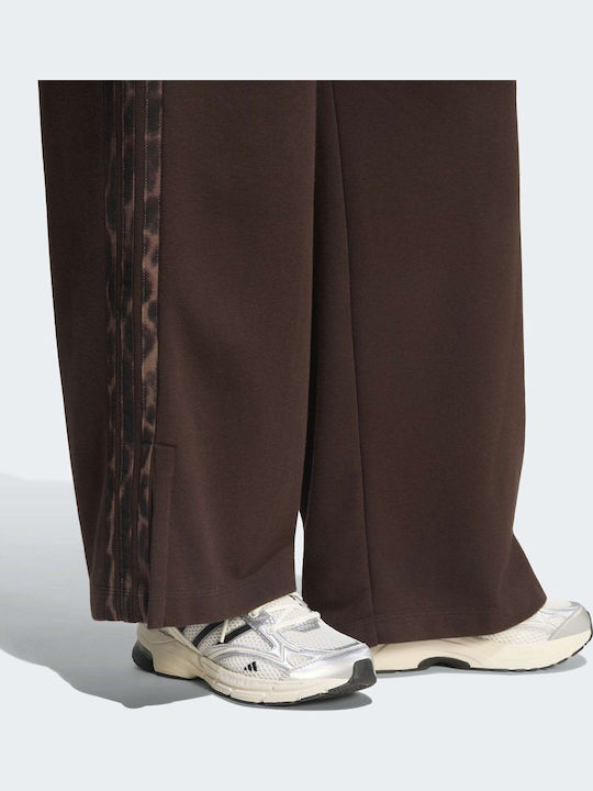 Seasonal Essentials Παντελόνι Φόρμας Καφέ