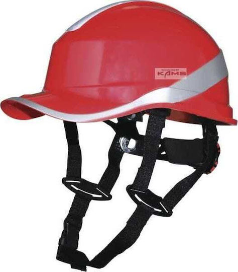 Delta Plus Uvex Arbeitshelme Rot