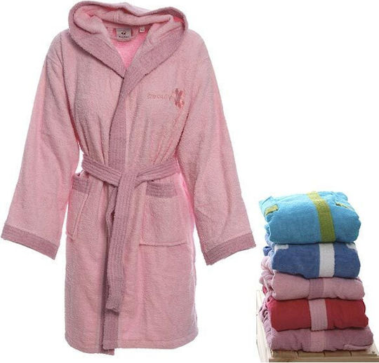 Sunshine Kids Bathrobe Lilac Hooded Sunshine Kids Bathrobe Lilac Hooded