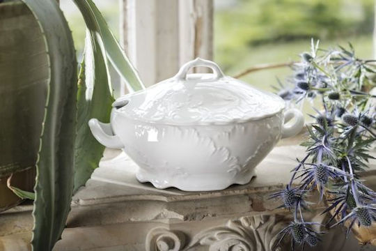 Emfasi Rococo Бял Порцелан Сервизи за хранене 144бр