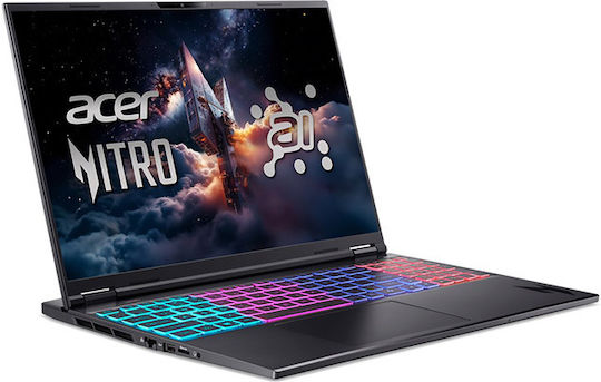 Acer Nitro 16S AI -R1MY 16" IPS QHD+ 180Hz (Ryzen AI 300 Series-9 365/16GB/1TB SSD/GeForce RTX 5070/No OS) (US Keyboard)