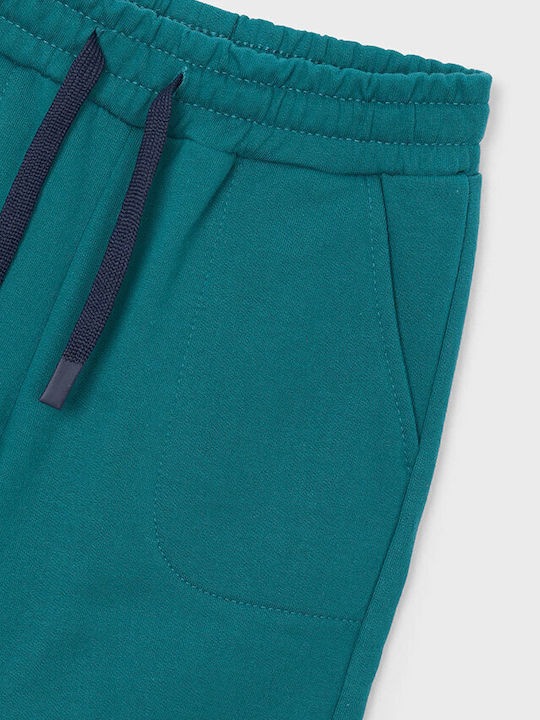 Kids Sweatpants Set With Jacket Turquoise 3 Pieces
