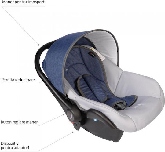 Vessanti Crooner Prestige Scaun auto pentru copii Albastru 0-10 kg