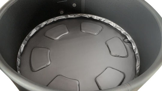 Πισίνα PVC 1120lt Φουσκωτή με Υδρομασάζ 192x192x65εκ.