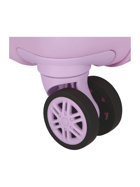 Disney Stitch Valiză de Călătorie Pentru Copii De Cabină Dură Lila Înălțime 55 cm