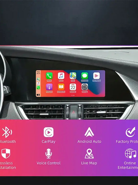 Digital IQ Car Audio System for Suzuki Swift Skoda Superb Alfa Romeo Giulia / Stelvio Chrysler Vision 2015-2026 Bluetooth USB WiFi GPS Apple CarPlay Android Auto