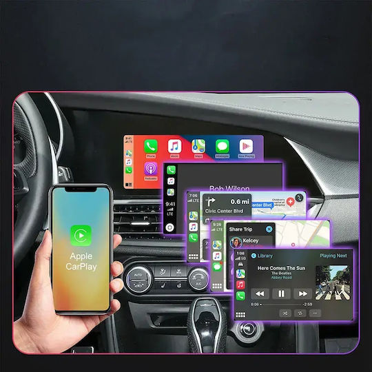 Digital IQ Ηχοσύστημα Αυτοκινήτου για Suzuki Swift Skoda Superb Alfa Romeo Giulia / Stelvio Chrysler Vision 2015-2026 (Bluetooth/USB/WiFi/GPS/Apple-Carplay/Android-Auto)