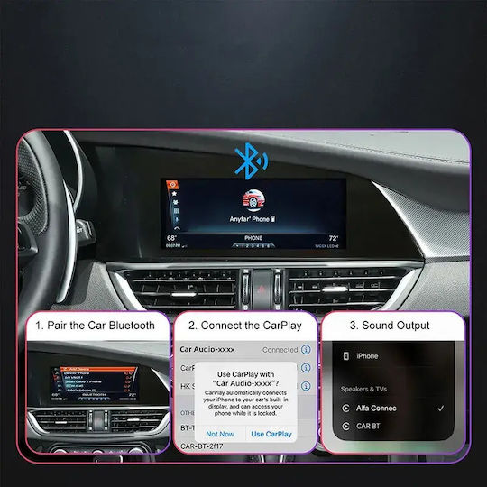 Digital IQ Ηχοσύστημα Αυτοκινήτου για Suzuki Swift Skoda Superb Alfa Romeo Giulia / Stelvio Chrysler Vision 2015-2026 (Bluetooth/USB/WiFi/GPS/Apple-Carplay/Android-Auto)