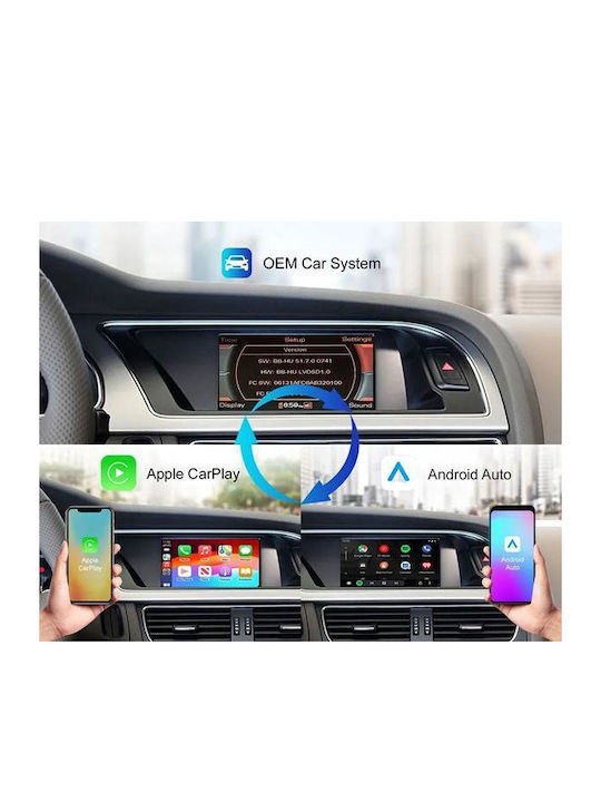 Digital IQ Auto-Audiosystem für Audi A4 / A5 / Q5 Dodge Journey Chrysler Vision 2009-2017 mit Touchscreen 6,5"