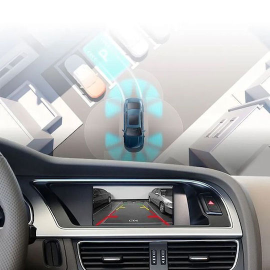 Digital IQ Car Audio System for Audi A4 / A5 / Q5 Dodge Journey Chrysler Vision 2009-2017 Bluetooth USB AUX WiFi GPS Apple CarPlay Android Auto with 6.5" Touch Screen