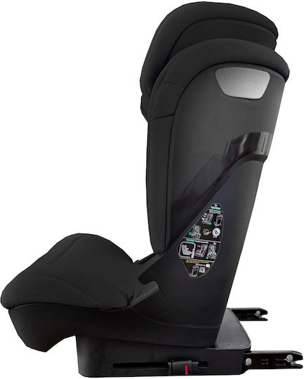 AppeKids Q-fix Καθισματάκι Αυτοκινήτου i-Size με Isofix Μαύρο