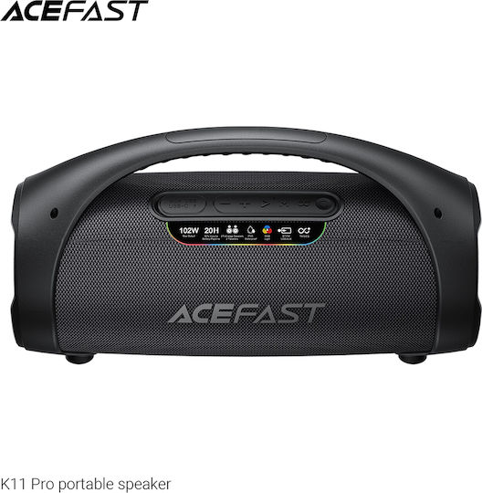 Acefast K11 Pro Boxă Bluetooth 102W cu Radio Negru